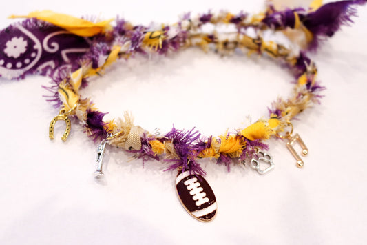 Team Spirit Charm Necklace - LSU