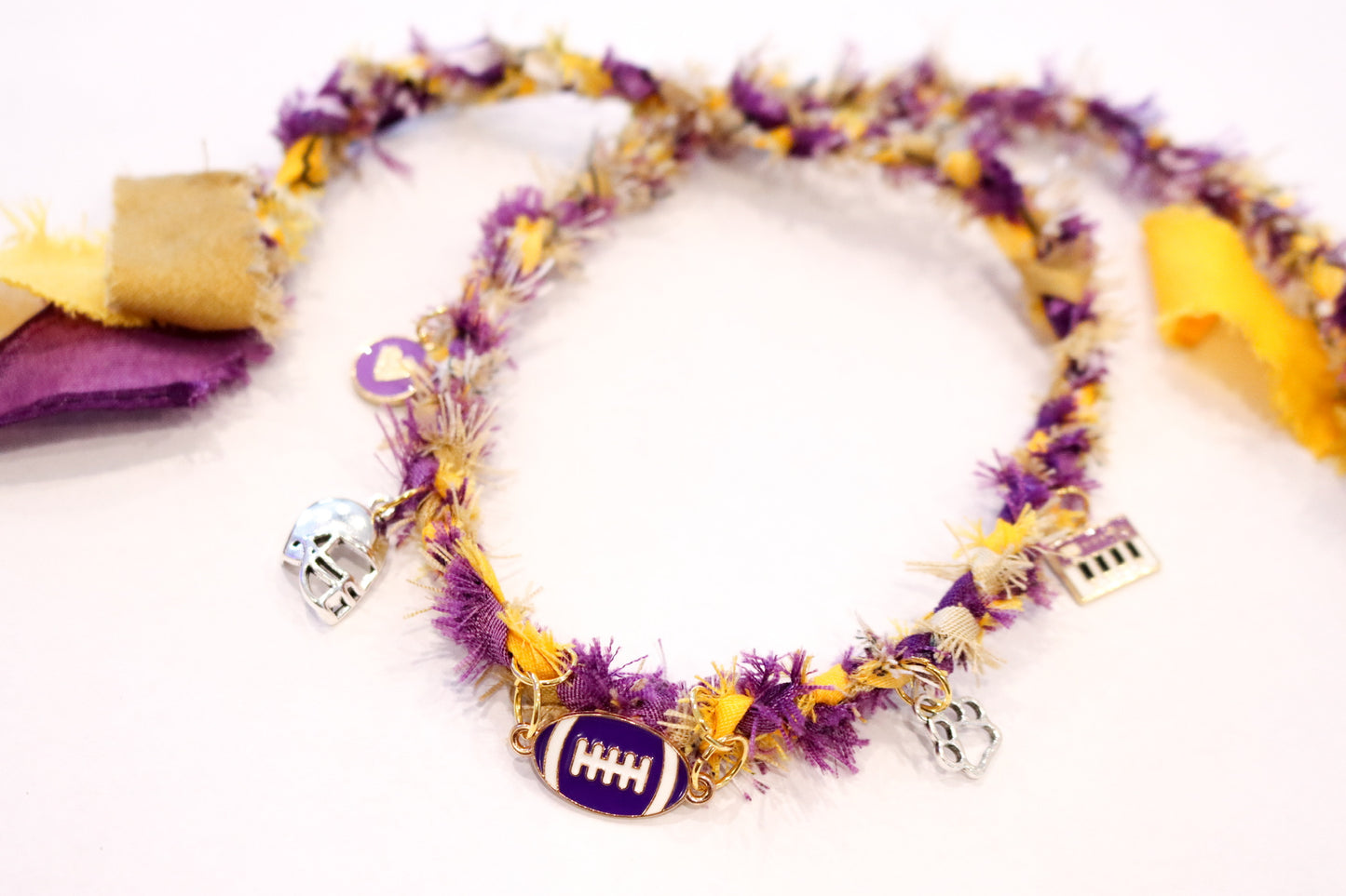 Team Spirit Charm Necklace - LSU