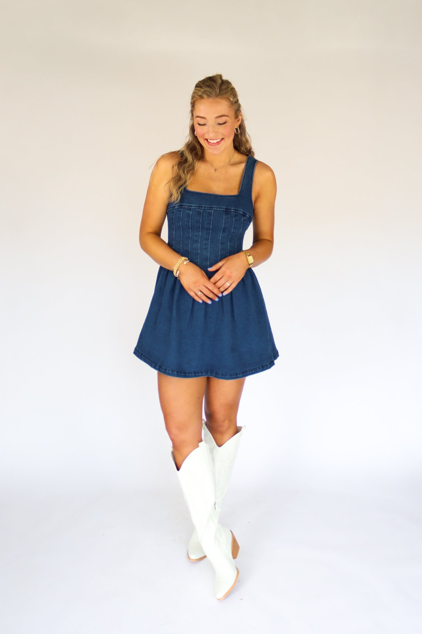Dolly Denin Dress