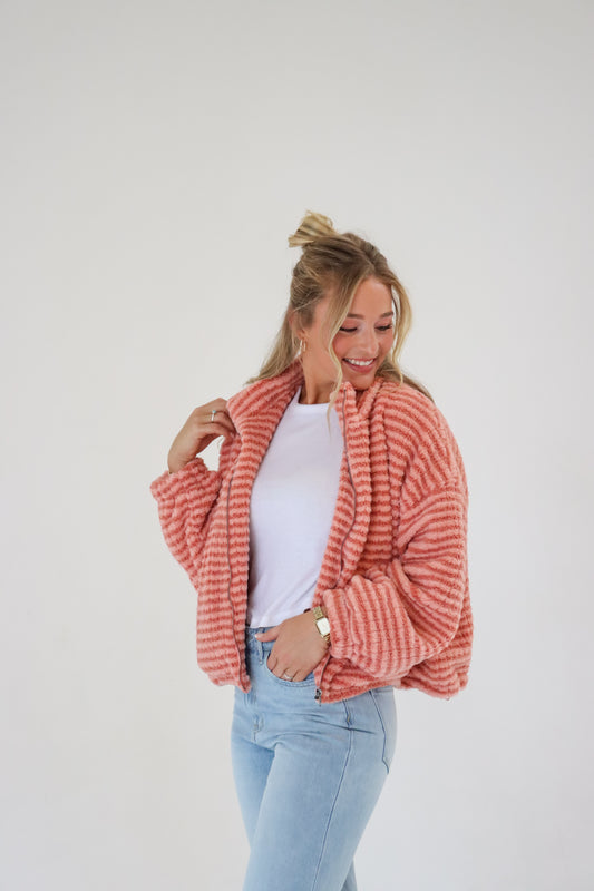 Terracotta Puffer Jacket