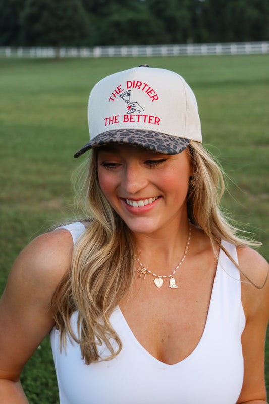 The Dirtier The Better Cheetah Hat