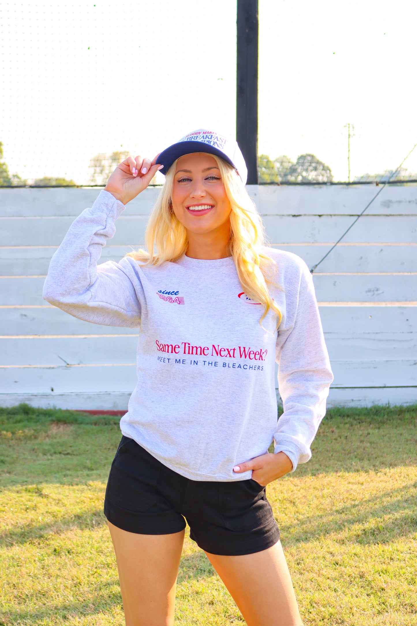 Meet Me In The Bleachers Sweatshirt