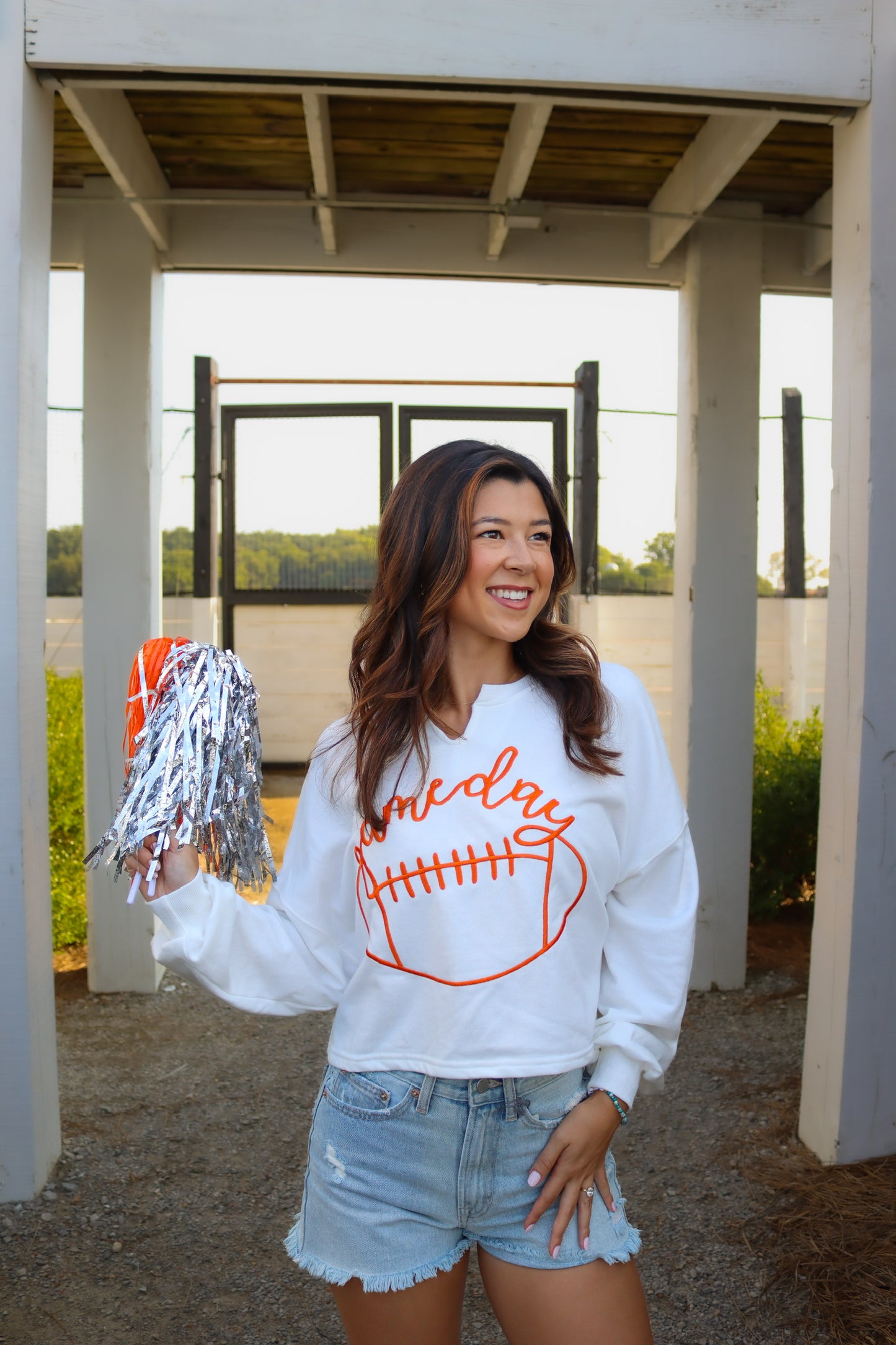 Go Big Orange - Cropped Sweatshirt