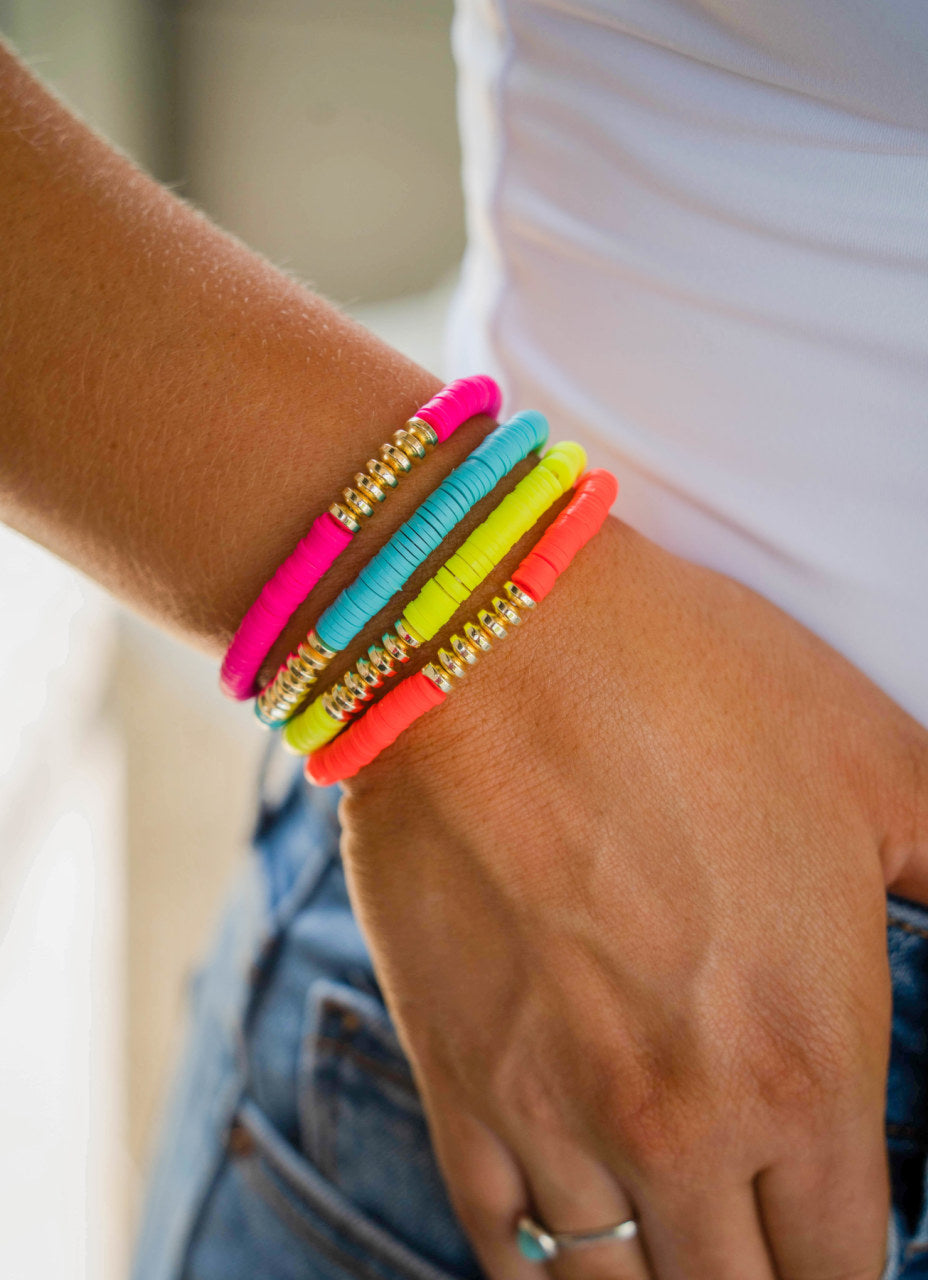 Stack 'em Up Vibrant Bracelet