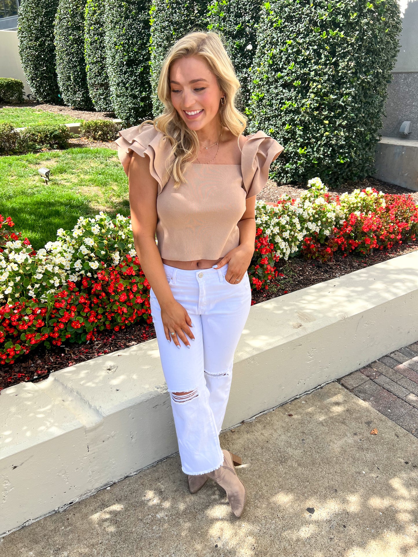 Fancy Frill Top