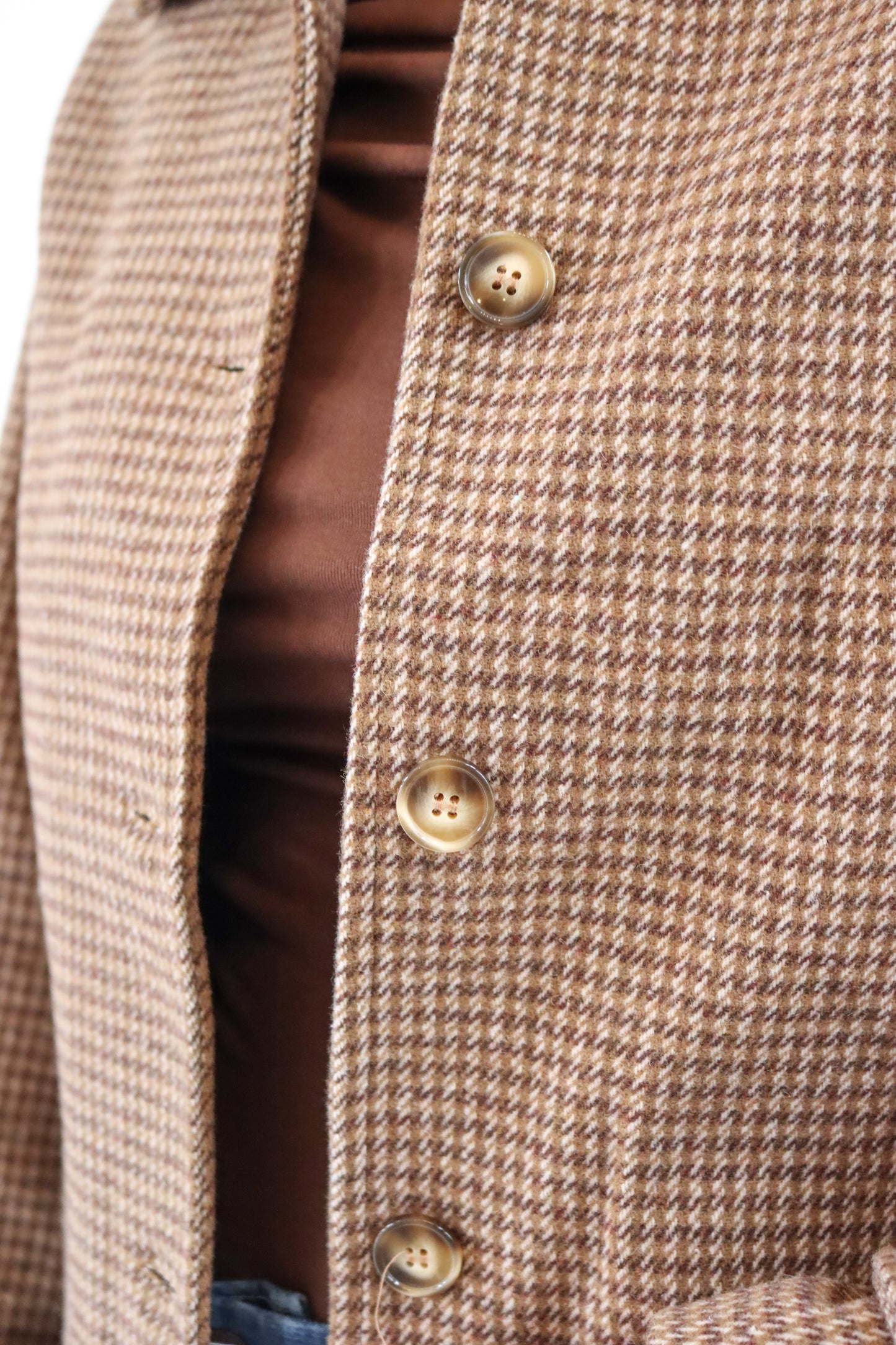 Brown Gingham Jacket