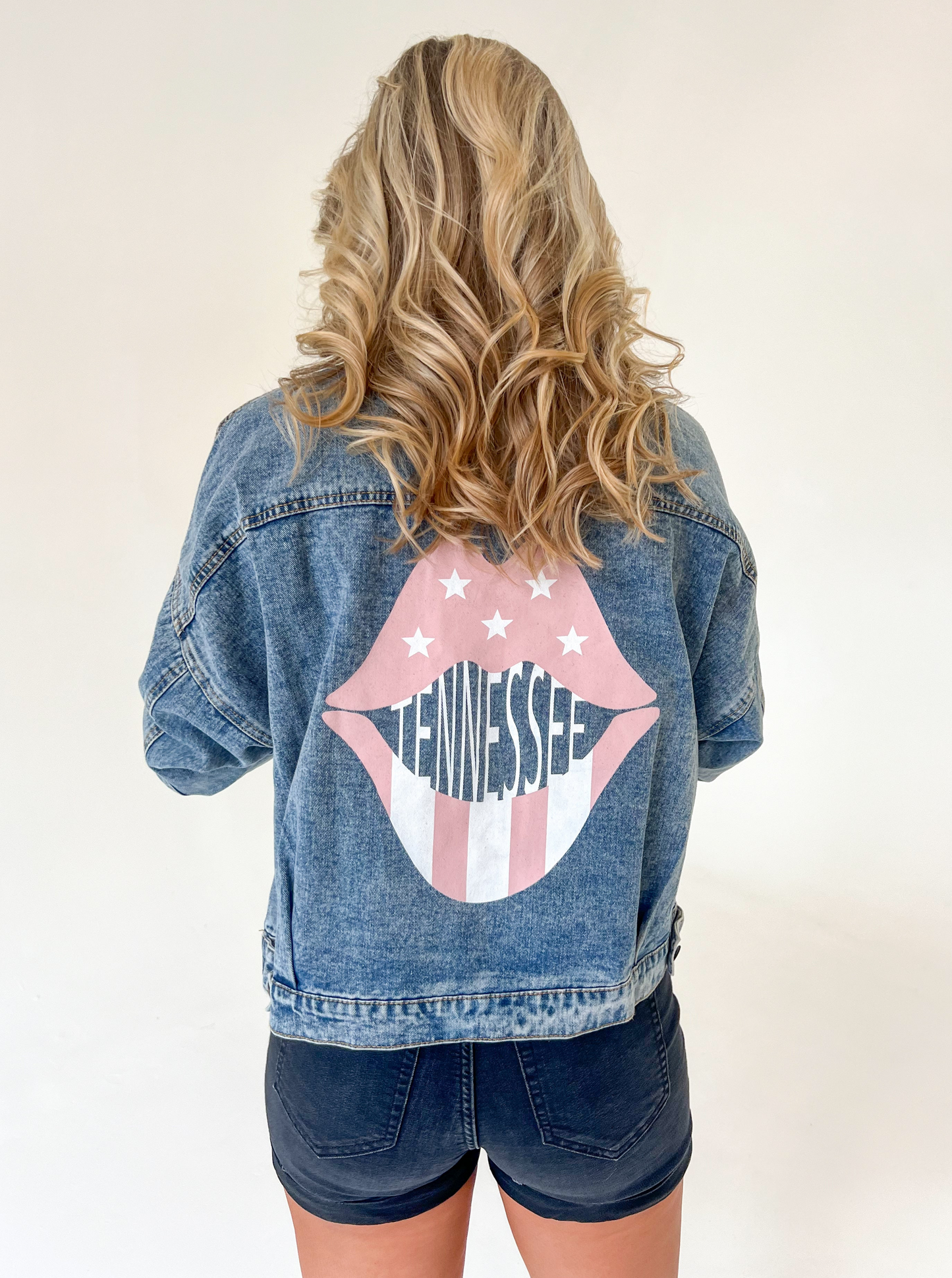 Nashville Lip Denim Jacket