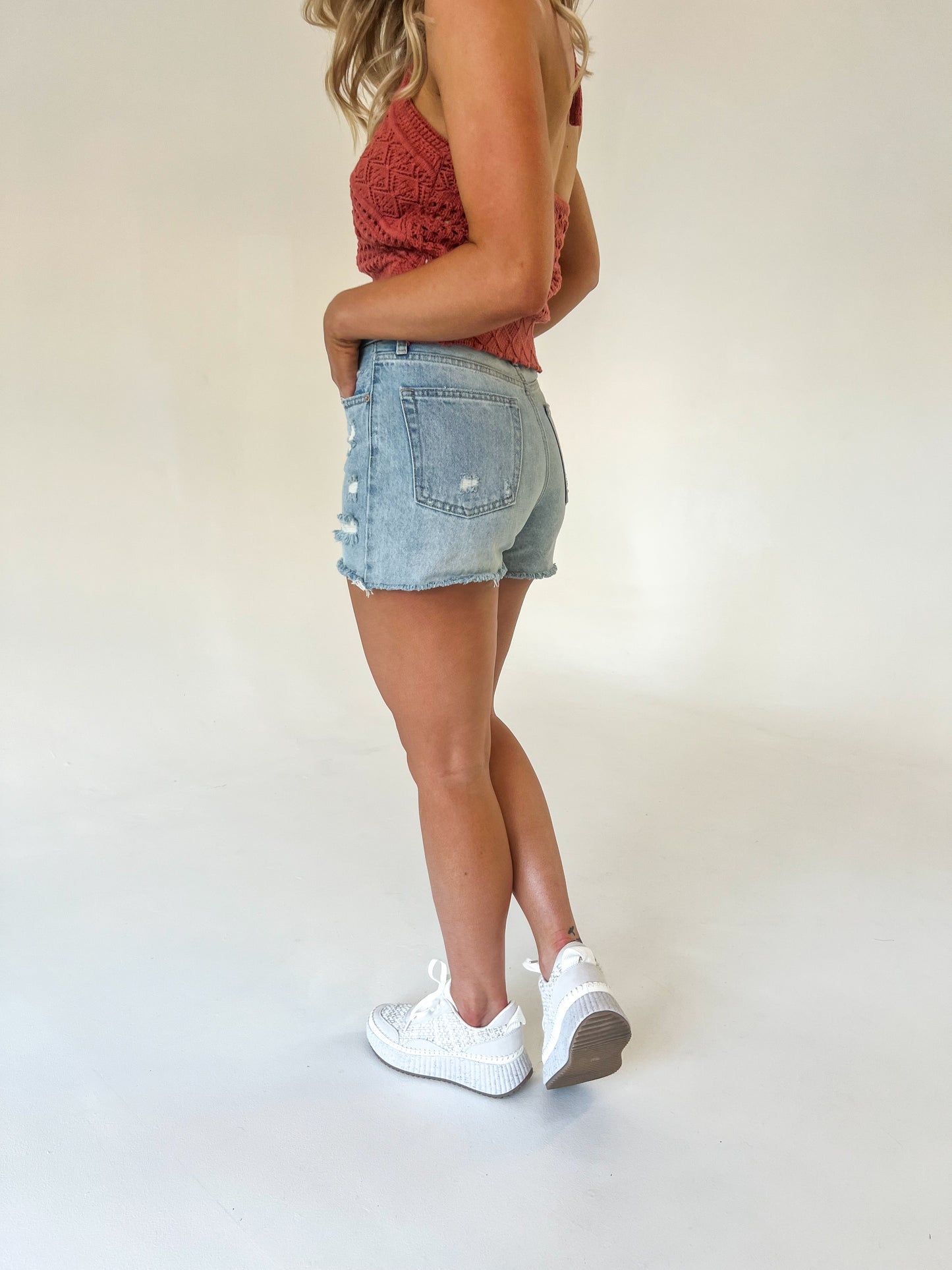 Annie Darling Denim Shorts