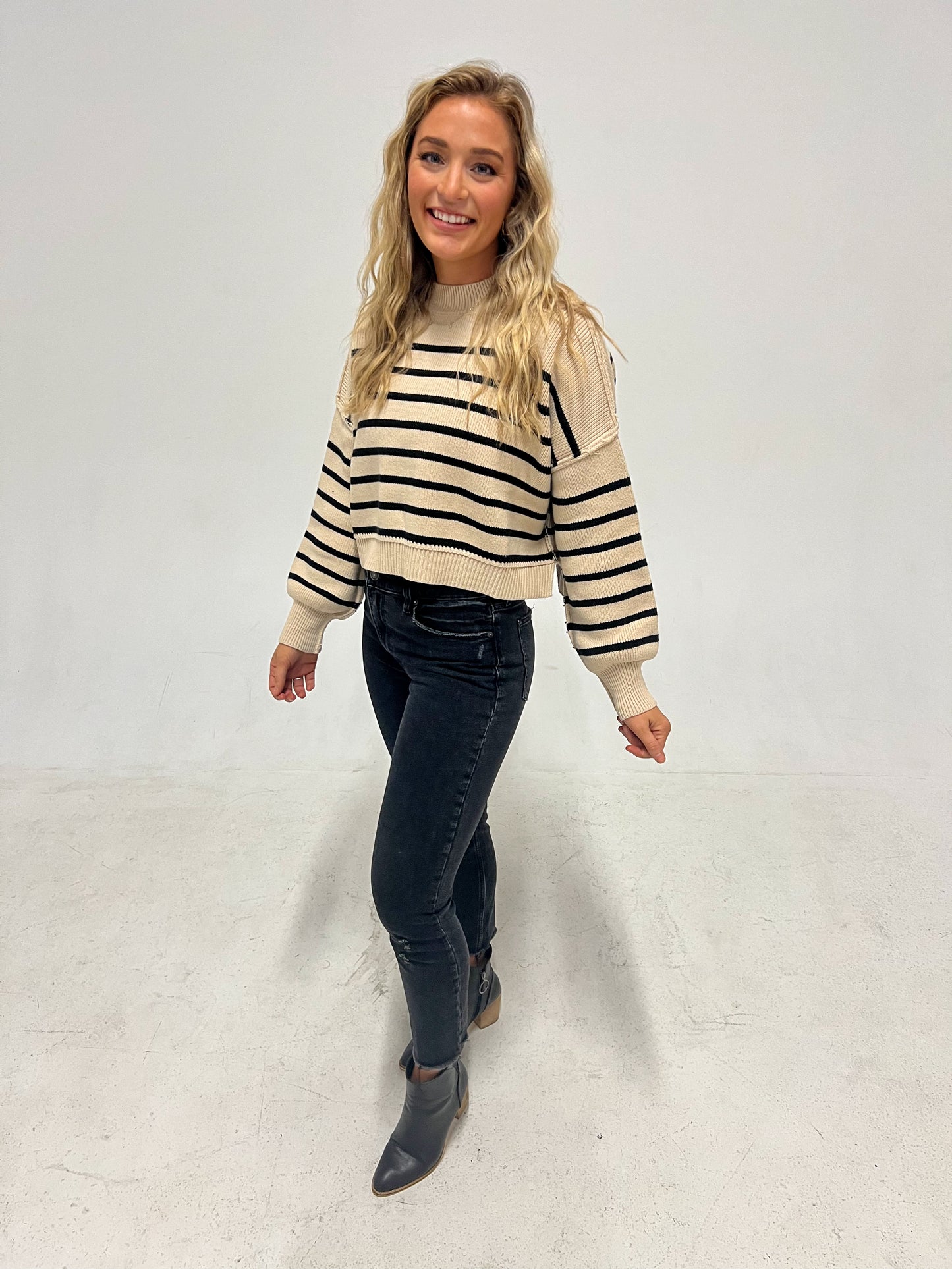 Layla Striped Sweater