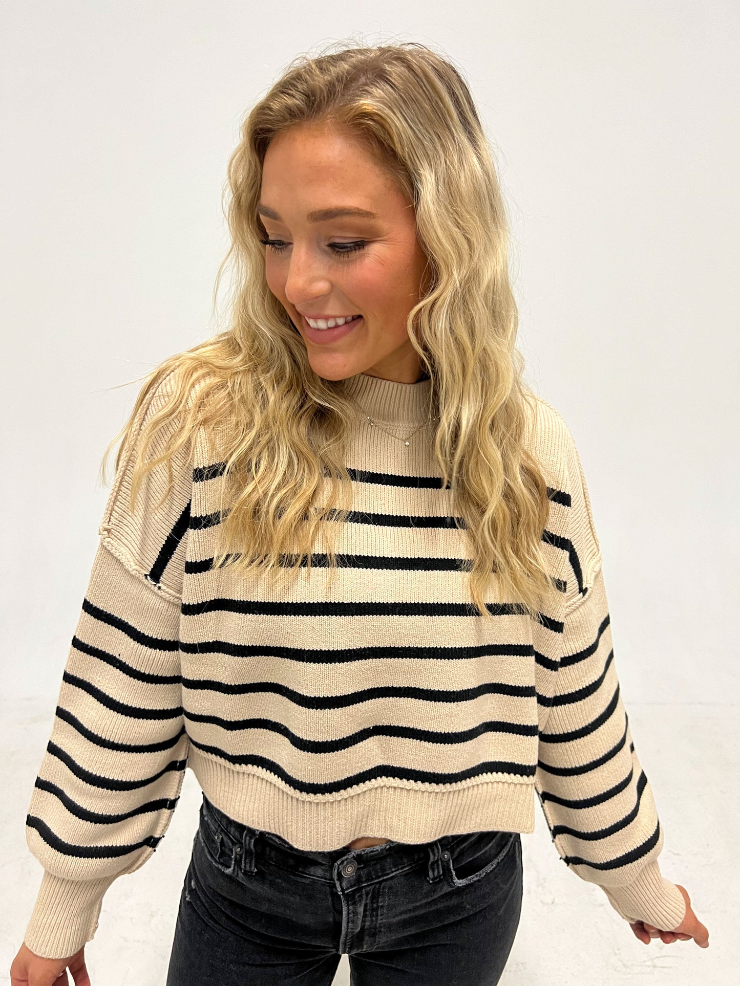 Layla Striped Sweater