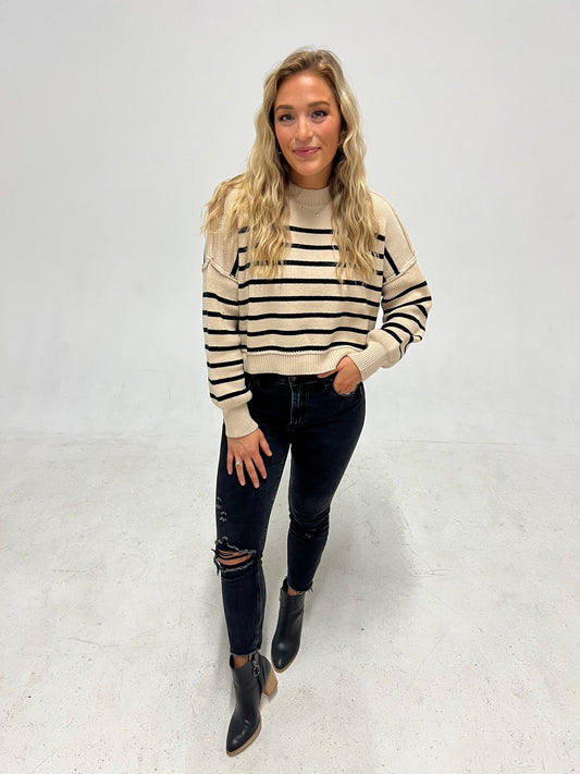 Layla Striped Sweater