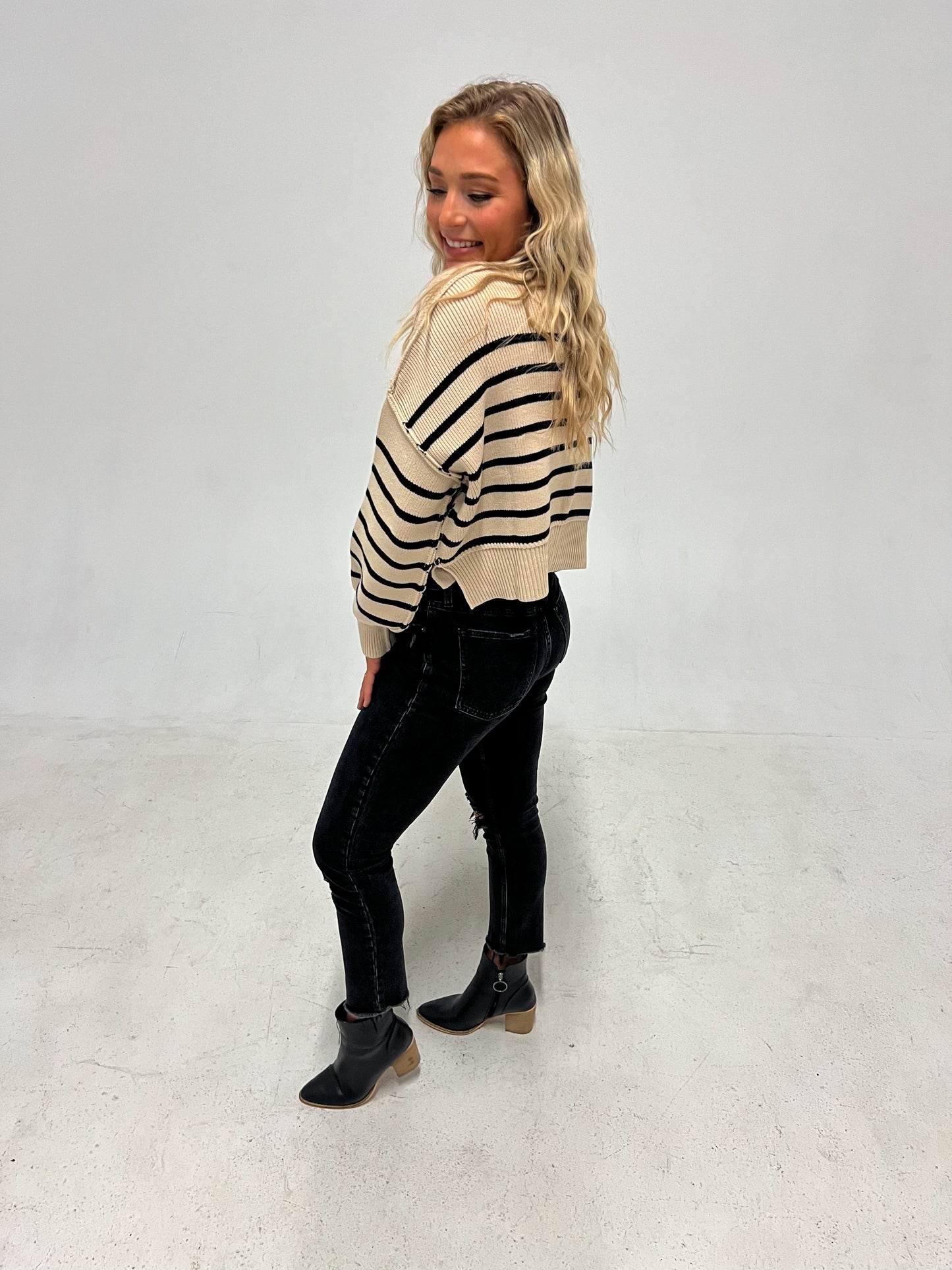 Layla Striped Sweater