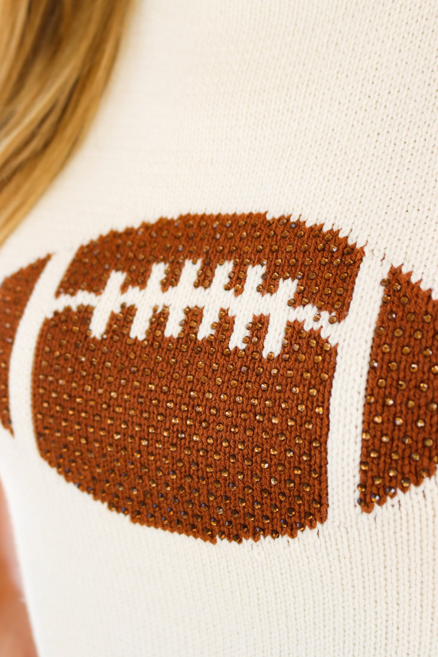 Sequin Football Top