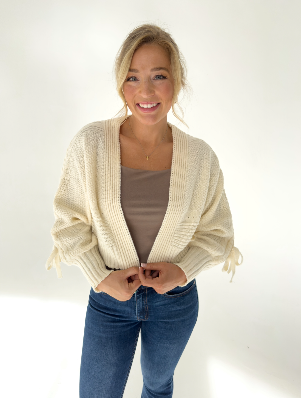 Kelly Knit Bow Sweater